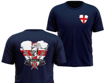 T-shirt de la Saint-Georges pour enfants, t-shirt pour enfants de la Saint-Georges, cadeaux champêtres pour la Saint-Georges