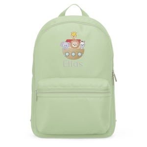 Mini sac à dos brodé personnalisé bateau animal pour enfants garçons filles tout-petits sac de broderie pour maternelle