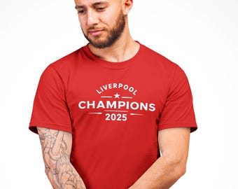 Liverpool Champions For Mens T Shirt, Graphic Scousers Liverpool Champions Men Women Shirt, 2025 Football Best Unisex Tees