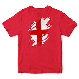 England Flag T shirt For Kids, England kids Tshirt, England T shirt