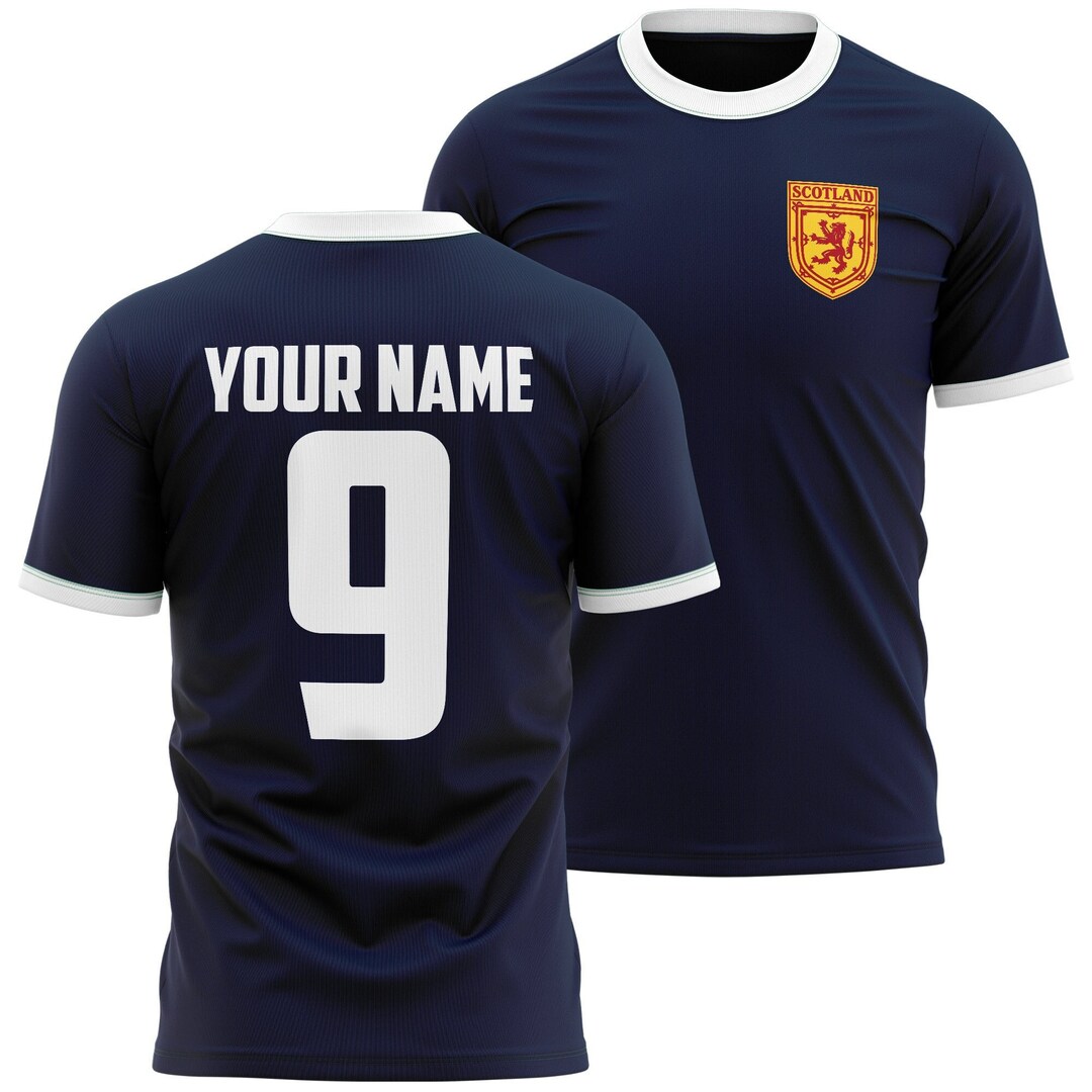 Personalised Ireland Football T-Shirt – Soccer Fan Gift – 100% Cotton – Unisex