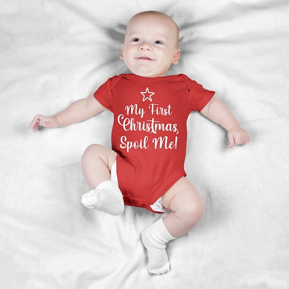 Newborn christmas baby grow hot sale