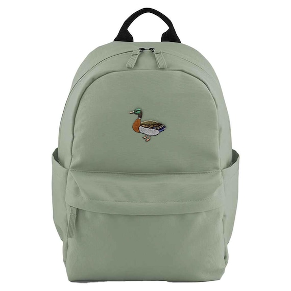 duck mini backpack JUNZAN Yellow Rubber for Boys Girls Kid Toddler Preschool Bookbag Student Bag Travel Daypack matching zipper Loungefly Disney Daisy Duck Mini