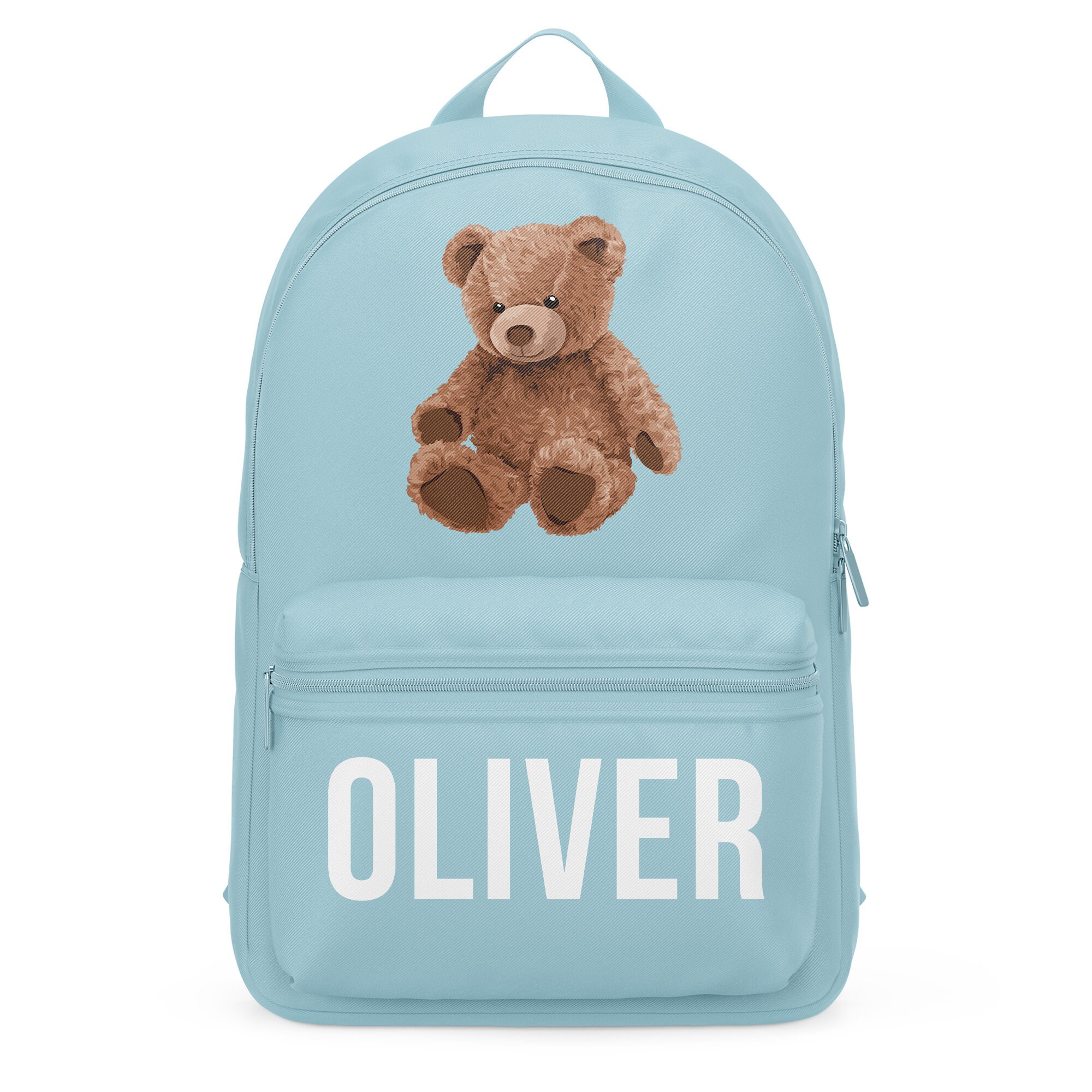 Sac d'École pour Petit Garçon Fille Sac à Dos Scolaire avec Ourson