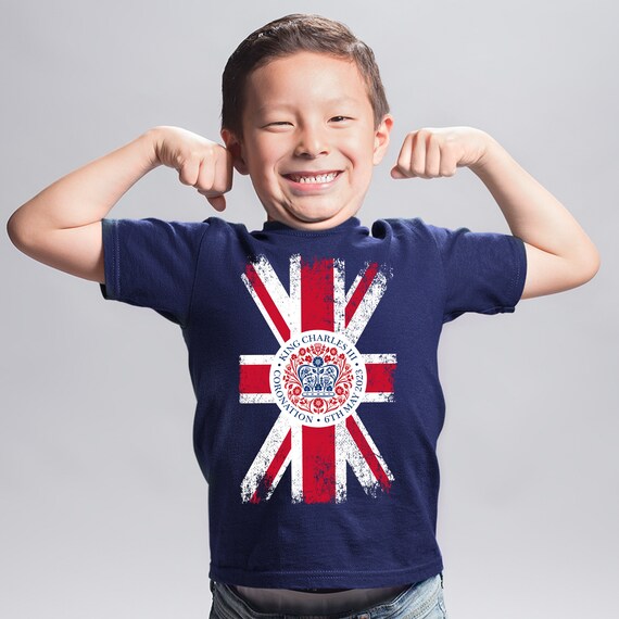 kids union jack tshirt
