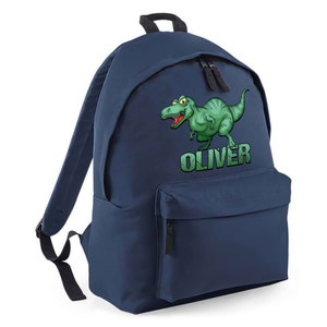Sac à Dos Dinosaure Vert Personnalisé Garçons