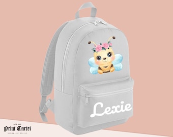 Mochila Niñas, Conejito Personalizado Conejo, Mochila Personalizada, Mochila Infantil, Mini Mochila Escolar, Mochila Niños