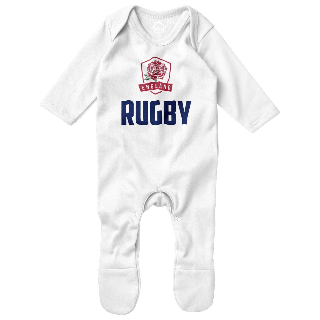 Sportbaby Baby England Rugby Shirt England Rugby Onesie ENGLAND
