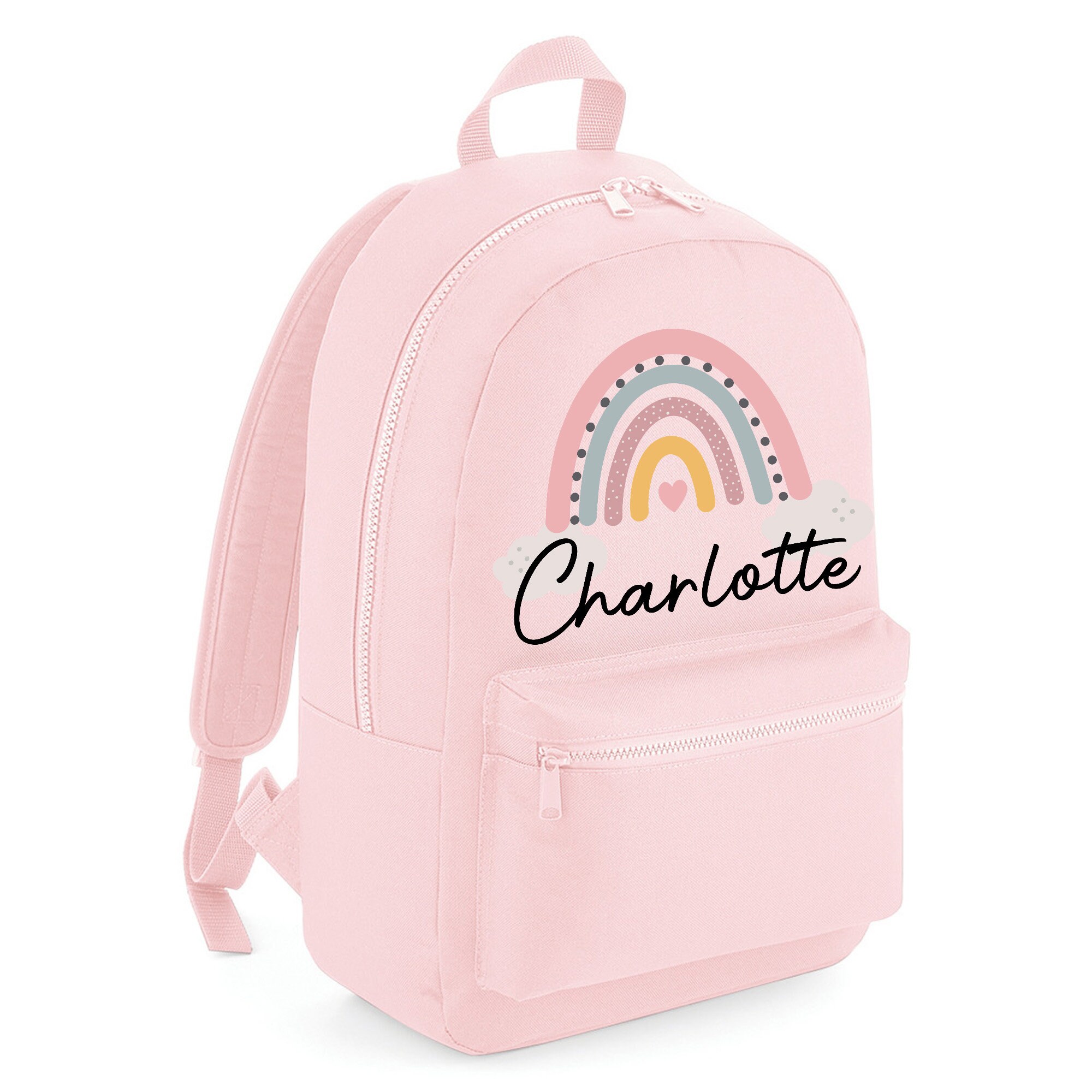 Zainetto Asilo E Tempo Libero - Zaino Arcobaleno Con Nome - Tici Handmade - Foto 13