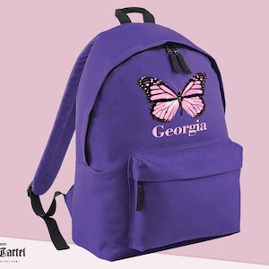 Sac à dos papillon personnalisé, sac d’école personnalisé, sac à dos personnalisé, sac à dos enfant, sac à dos garçons, sac à dos enfants, papillons
