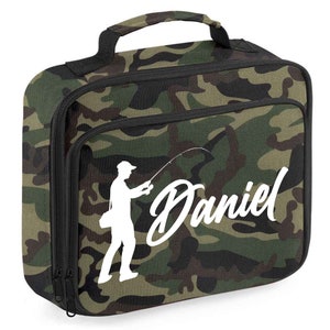 Personalisierte Angeln Lunch Bag Kids