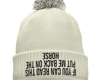 Equestrian Beanie - Etsy