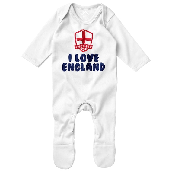 Buy I Love England Romper Suit, Sleepsuit for Babies Sleep Suit