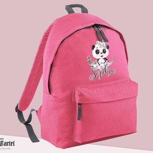 Sac à dos Panda personnalisé, Sac d’école personnalisé, Sac à dos personnalisé, Sac à dos enfant, Sac à dos garçons, Sac à dos pour enfants, Sac d’école Panda