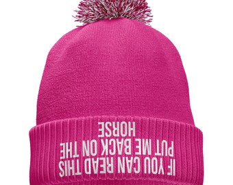 If You Can Read This Funny Bobble Hat 