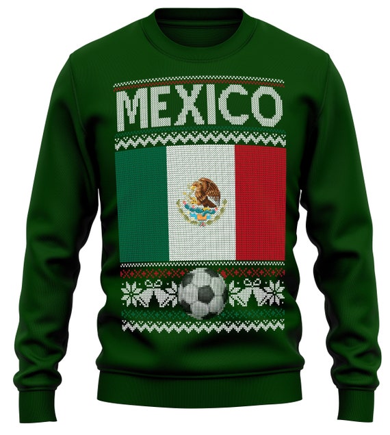 Mexico Christmas Jumper Mexican Football Christmas Sweatshirt for Him or Her Unisex Funny Jumper for Xmas Day Soccer Supporters Gifts Xmas Etsy