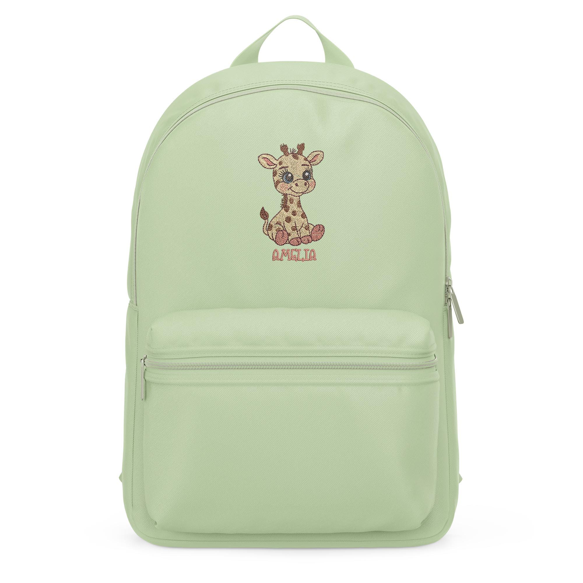 Personalised Giraffe Mini Backpack, Mini Essential Backpack  display picture 3