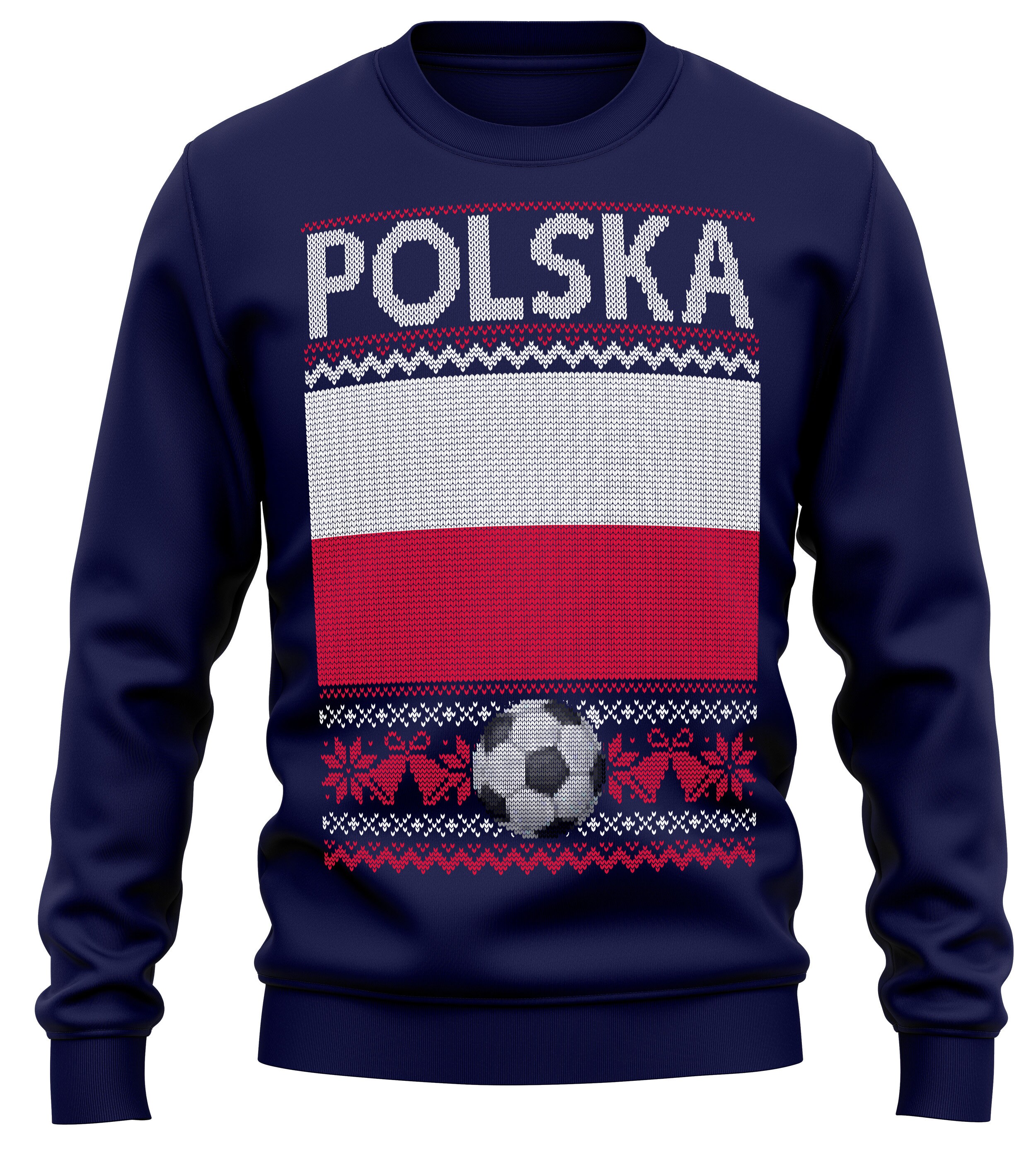F4NT4STC Kapuzenpullover Poland Polen Flagge dstressed Prnt, Gemütlcher Dammen Hoody mt