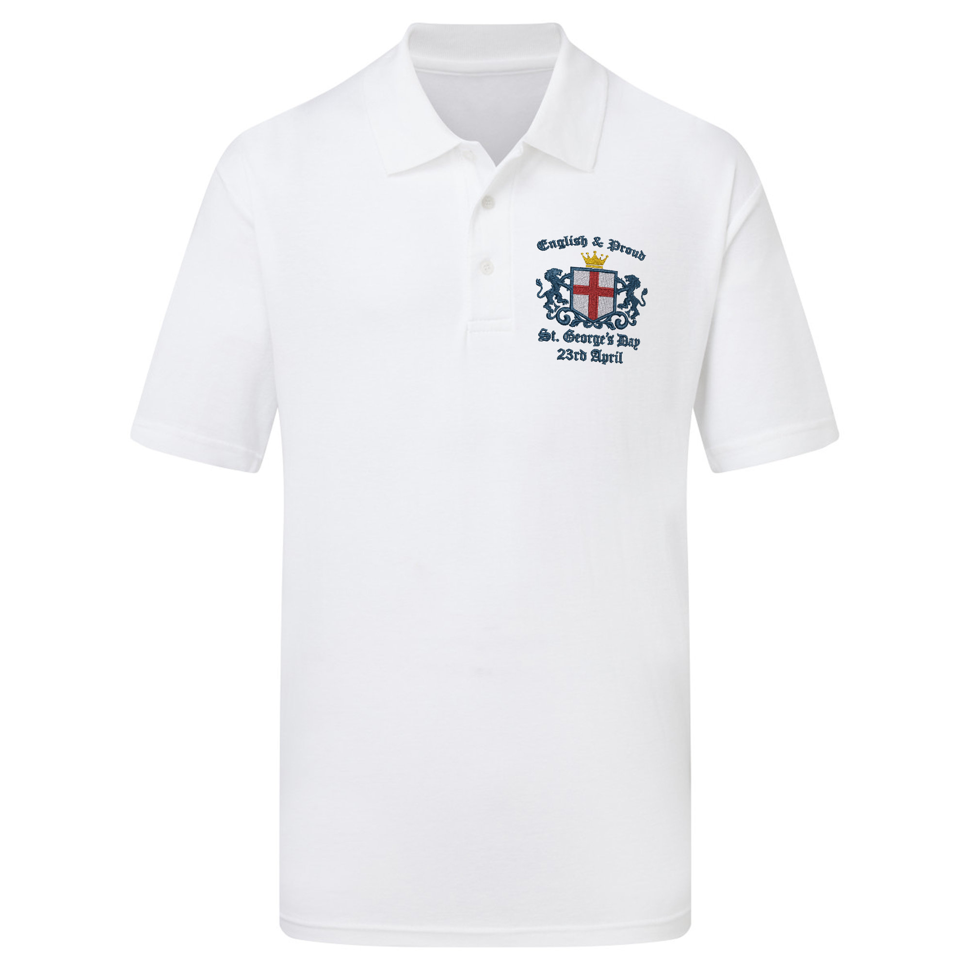 Maillot De Rugby Anglais St George's Day - The Clothing Shed - Homme - Neuf