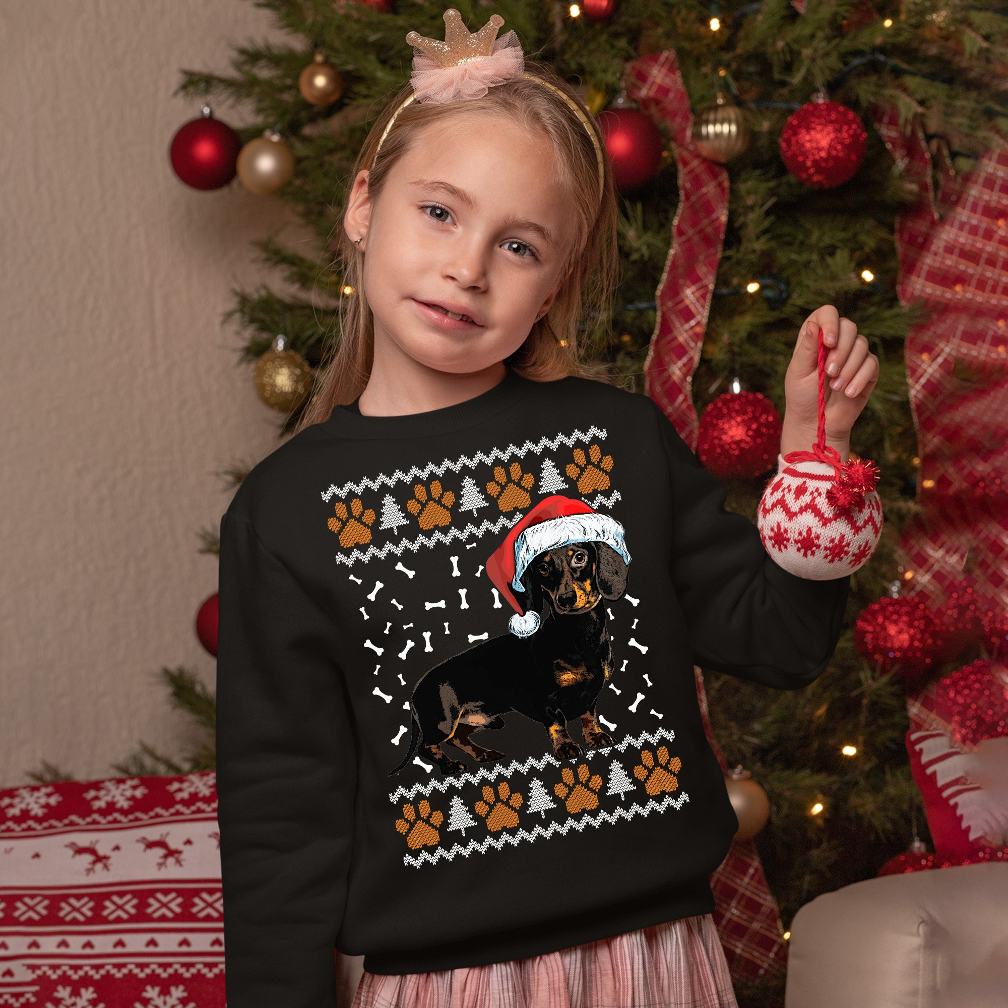 Dachshund Christmas Sweater Sausage Dog Sweatshirt Christmas Sweater Christmas Gift for Him or Her Mens Womens Kids Christmas Gift Etsy Canada