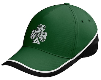 Embroidered Ireland Supporter Teamwear Cap For Men, Embroidered Ireland Supporter Cap, Rugby Gifts For Country
