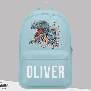 Sac à dos T Rex, Sac d’école personnalisé, Sac à dos personnalisé, Sac à dos pour tout-petits, Mini sac à dos école, Sac à dos garçons, Sac à dos enfants