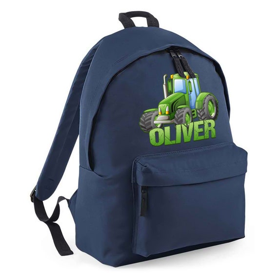 Personalised tractor backpack sale