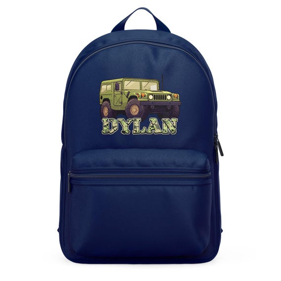 jeep mini backpack JS013C Cylindrical : Electronics durable construction Customised Army Jeep Boys Mini