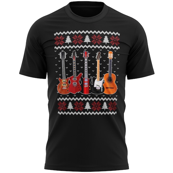 Christmas Guitar Funny Guitarist Christmas Gifts T-Shirt Christmas Guitar Funny Guitarist Christmas Gifts T-Shirt