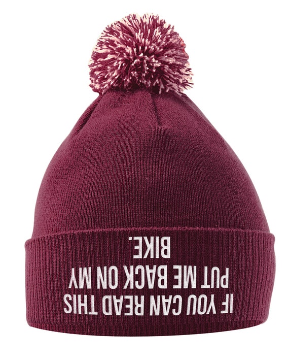 Funny bobble hats clearance