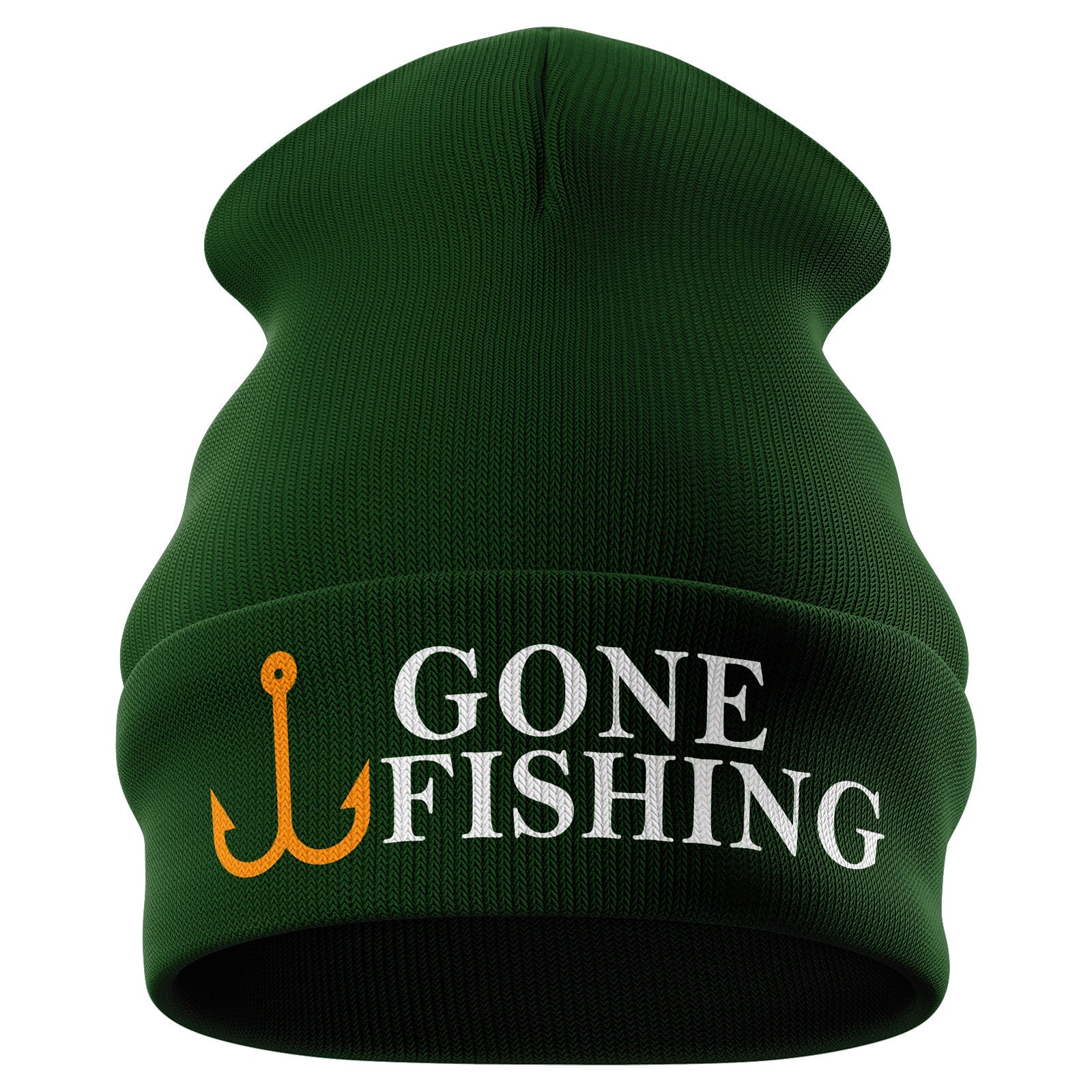 Gone Fishing Beanie Hat, EMBROIDERED Beanie, Funny Fishing Gift, Fishing  Gifts for Him, Fisherman Winter Headwear Unisex -  Ireland