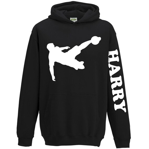 BOYS PERSONALISED FOOTBALL HOODIE KIDS HOODY GIRLS CHILDRENS FOOTIE FUN GIFT BOYS PERSONALISED FOOTBALL HOODIE KIDS HOODY GIRLS CHILDRENS FOOTIE FUN GIFT
