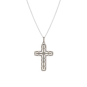 Pave Diamond Cross Pendant, Diamond Cross Pendant Necklace, 925 Sterling Silver, Pave Diamond Findings, Religious Charms, Pave Cross pendant