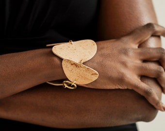 Modular Cork Cuff Bracelet | Women's Vegan Cuff | Women's Bracelet Cuff | Vegan Bracelet | Cork Bracelet | Modular Bracelet | For Her