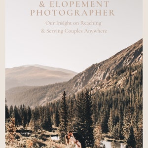 Becoming a Destination Wedding and Elopement Photographer image 1