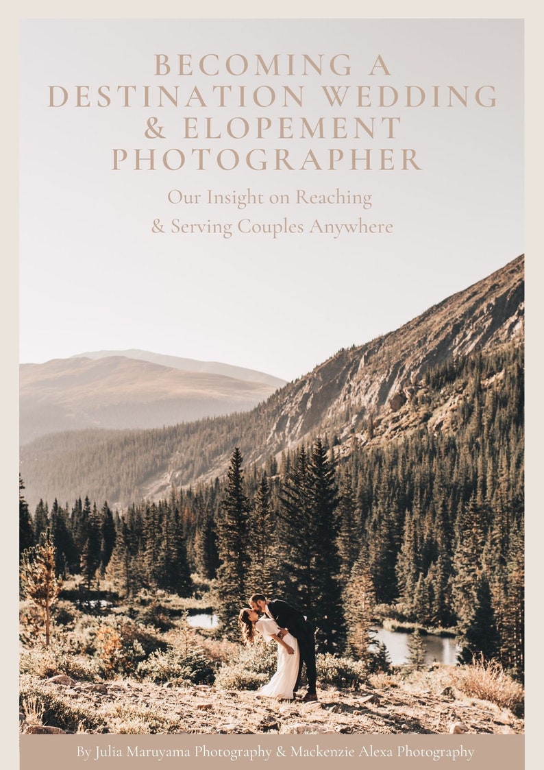 Becoming a Destination Wedding and Elopement Photographer image 1