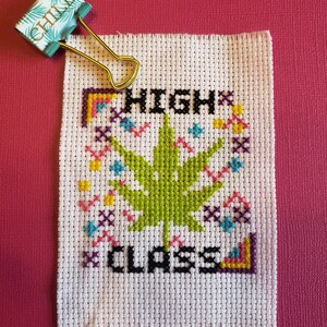 Classy - High Class Cross Stitch Pattern