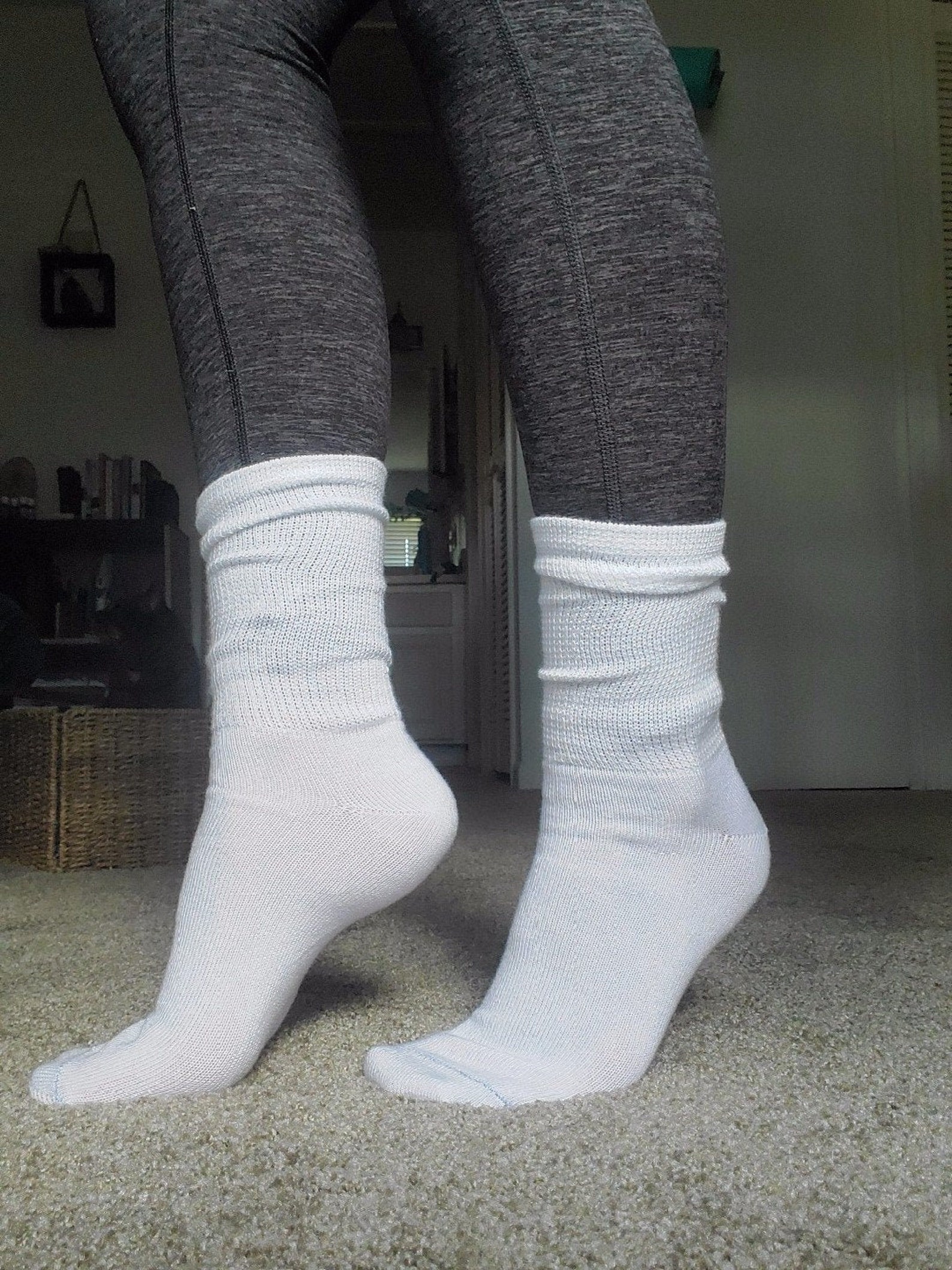 Used Worn Women's Socks Gym Socks Knee High Socks Etsy