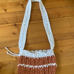 crocheted bag