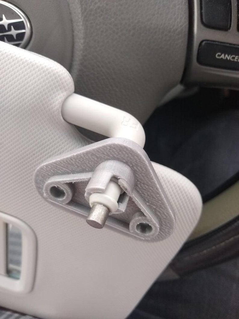 Soporte De Montaje Para Parasol (sun Visor) En Subaru Forester 2010, Impreza 2013-2019 Y Crosstrek 2008-2018 – JERBOR En Gris