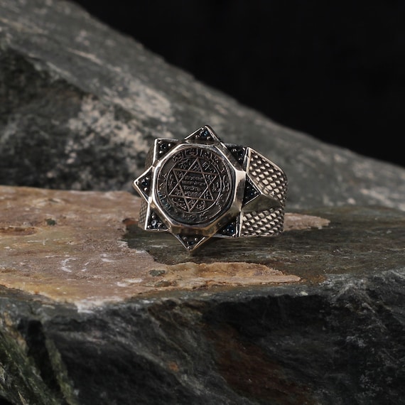 Mens star hotsell of david ring
