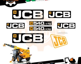 JCB 伸縮リフター対応ステッカーキット 530 70 - 530 110 - 540 170 y - 531 70 - 533 101 - 535 95 - 535 125 - 535 140