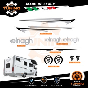 Kit Stickers Compatible Camper Decal Elnagh new DECAL