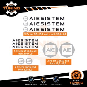 Kit Adesivi compatibile Camper Decalcomania Aiesistem