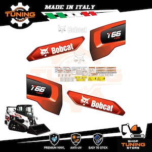 Kit Adesivi compatibile Bob Cat Pala T66 R
