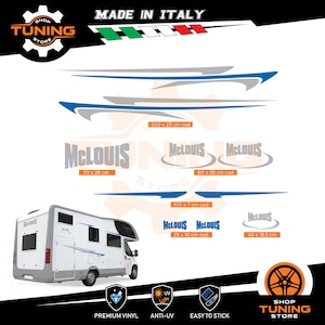 Kit Stickers Compatible Camper Decal Mclouis new DECAL