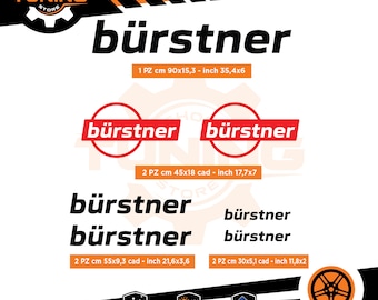 Camper Burstner デカールと互換性のあるステッカー キット