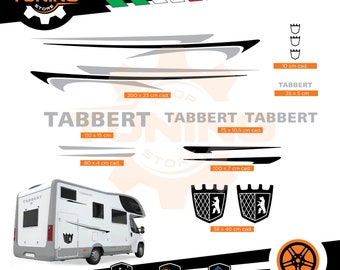 Kit Stickers Compatible Camper Decal Tabbert new DECAL