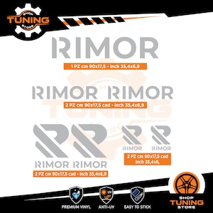 Kit Stickers Compatible Camper Decal Rimor