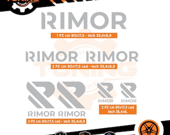Kit Stickers Compatible Camper Decal Rimor